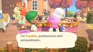 Turkey Day's Franklin in Animal Crossing: New Horizons (Image via Animal Crossing World)